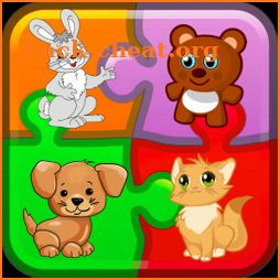 Jigsaw for toddlers icon