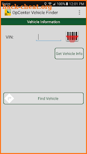 ATC OpCenter Vehicle Finder screenshot