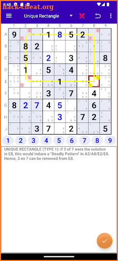 Sudoku Coach screenshot