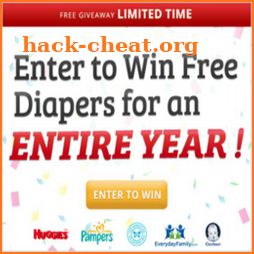 2018 Diaper giveaway: Play baby game and win $750! icon