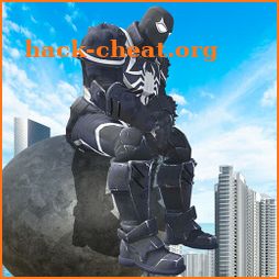 Agent Venom Rope Hero  Gngaster Crime icon
