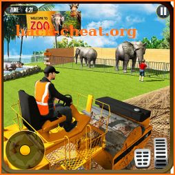 Animal Zoo Construction Simulator : Building Games icon