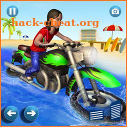 Bike Water Surfing - Xtreme Racing Games 2020 icon
