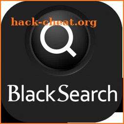Black Search Bar for Google icon