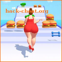 Body race hair challenge fat 2 fit girl game 3d icon