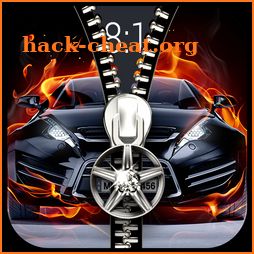 Car & zipper lock screen for you icon