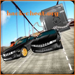 Chained Car Racing Robbery Crime City Simulator icon