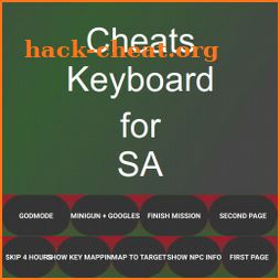 Cheats Keyboard for San Andreas icon