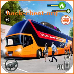 Coach bus simulator: bus games icon