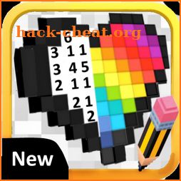 color by number games - coloring books Pixel & Art icon