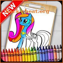 Coloring Book of Little Pony icon