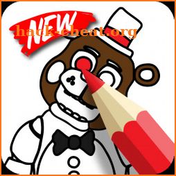 Coloring five nights 2020 icon
