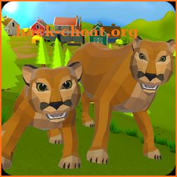 Cougar Simulator: Big Cat Family Game icon