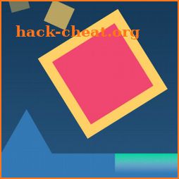 Cube jump icon