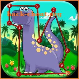 Dinosaur Kids Connect the Dots icon