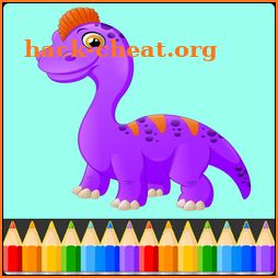 Dinosaurs Coloring Book Pages: dino kids Coloring icon