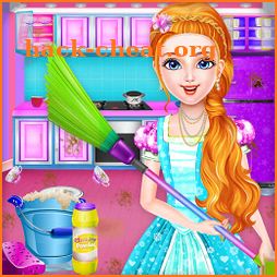 Doll House Clean House Cleanup Girls Games icon