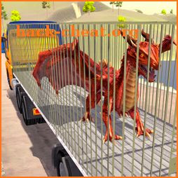 Dragon Transporter Truck: Animal Transport Sim icon
