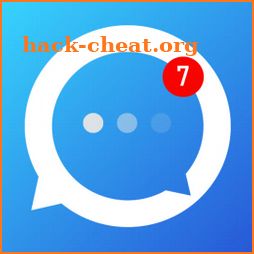 Fake messenger chat, fake chat, prank chat icon