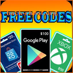 Free Gift Cards: Free Xbox Codes - Free Psn Codes icon