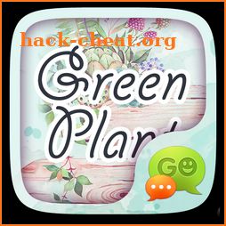 (FREE) GO SMS GREEN PLANT THEME icon