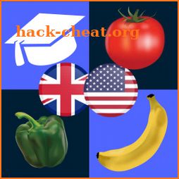 Fruits and Vegetables vocabulary icon