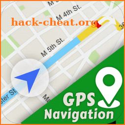 gps navigation route planner icon