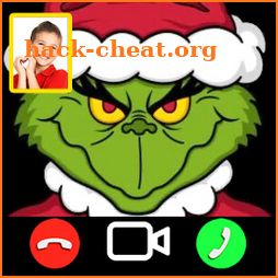 Green Grinch Video Call icon