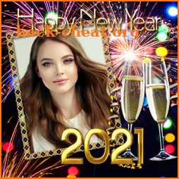 Happy New Year 2021 Photo Frames Greeting Wishes icon