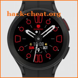IWF Flat 3 in 1 watch face icon