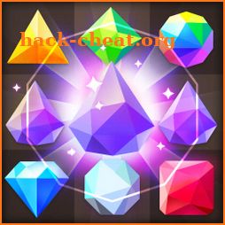 Jewels Star Story : Crystal Rain Jewels Game icon