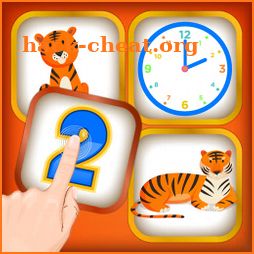Kids matching game - learning by match objects icon