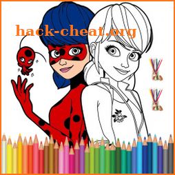 LadyBug Coloring Book icon