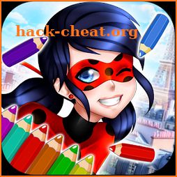 Ladybug Coloring Game For Kids icon