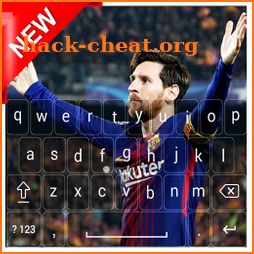 Lionel Messi Keyboard theme icon