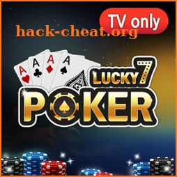 Lucky seven poker icon