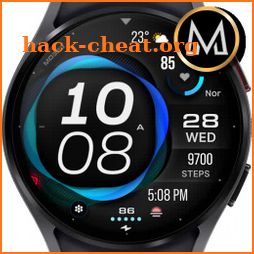 MD323 Modern Digital WatchFace icon