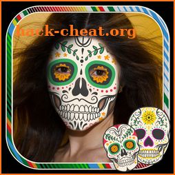 Mexican Sugar Skull Makeup icon