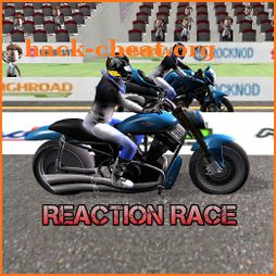 Motorcycle drag racing edition icon