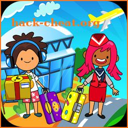 My Pretend Airport - Kids Travel Town FREE icon