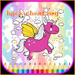 New Unicorn Adult Coloring Book Color By Number ❤ icon