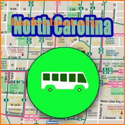 North Carolina Bus Map Offline icon