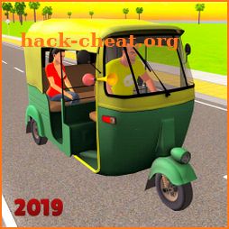Offroad Tuk Tuk Rickshaw Taxi Sim 2019 icon