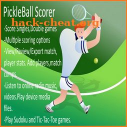 PickleBall Match Scorer, music,Sudoku games Pro icon