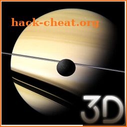 Planet Saturn 3D Live Wallpaper icon