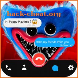 Poppy Playtime horror fake call video icon