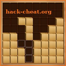 Puzzle Block Grid Wood icon