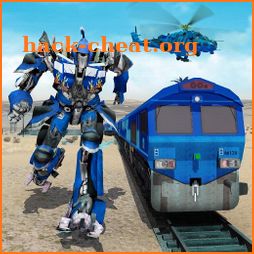 Real Train Robot Transformation 2019 icon