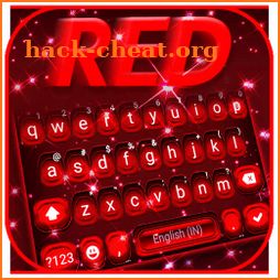 Red Glow 3D Keyboard Theme icon