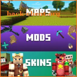 Skins, Mods, Maps for Minecraft PE icon